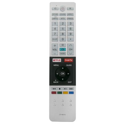東芝スマートなTVの東芝LED LCDNew CT-8514のリモート・コントロール適合のための新しい取り替えTVのリモート・コントロールCT-8528適合