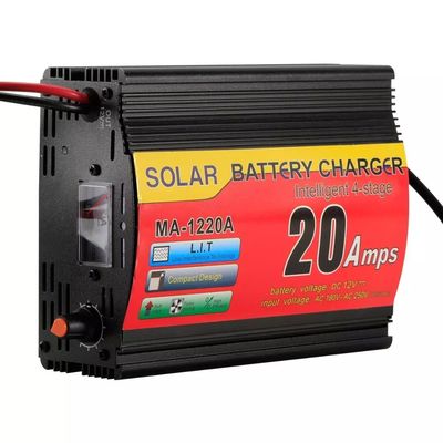 耐火性の太陽12v 20aの鉛酸蓄電池の充電器